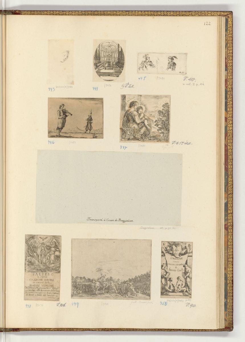 Druckgrafiken von und nach Stefano della Bella, Band I., Diverse Darstellungen, Inv. Nr.: HB9.1…