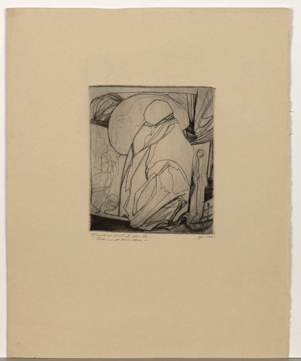 Tod und Kinder (op. 146), Carl Anton Reichel, 1915