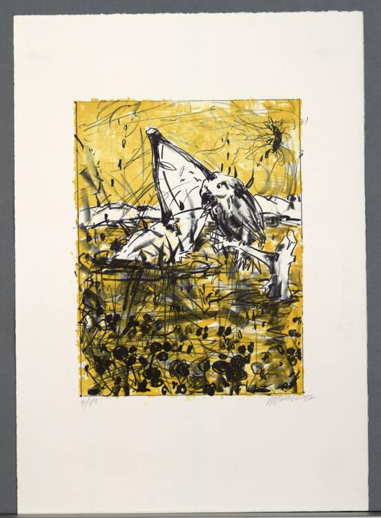 Christian Ludwig Attersee, Kusstor, Inv. Nr.: DG1997/145/1