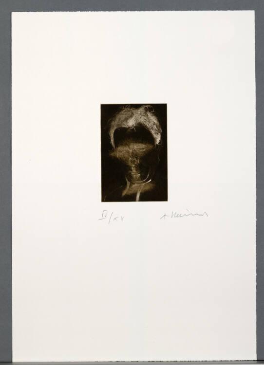 Arnulf Rainer, Selbst mit Flimmer, Inv. Nr.: DG1997/145/25