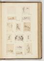 Druckgrafiken von und nach Stefano della Bella, Band II., Diverse Studien, Inv. Nr.: HB9.2, HB9…
