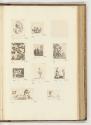 Druckgrafiken von und nach Stefano della Bella, Band II., Diverse Studien, Inv. Nr.: HB9.2, HB9…
