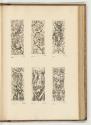 Druckgrafiken von und nach Stefano della Bella, Band II., Vignetten mit Ornament und Grotesken,…