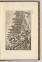 Druckgrafiken von und nach Stefano della Bella, Band II., Ansicht der Statue des Apennin im Par…