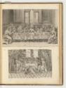 Druckgrafiken nach Raffael, Band I., Das Abendmahl; Christus im Haus des Pharisäers Simon, Inv.…