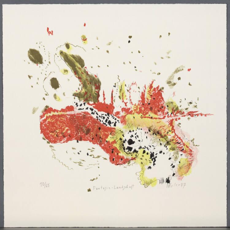 Max Weiler, Fantasie-Landschaft, Inv. Nr.: DG1999/3