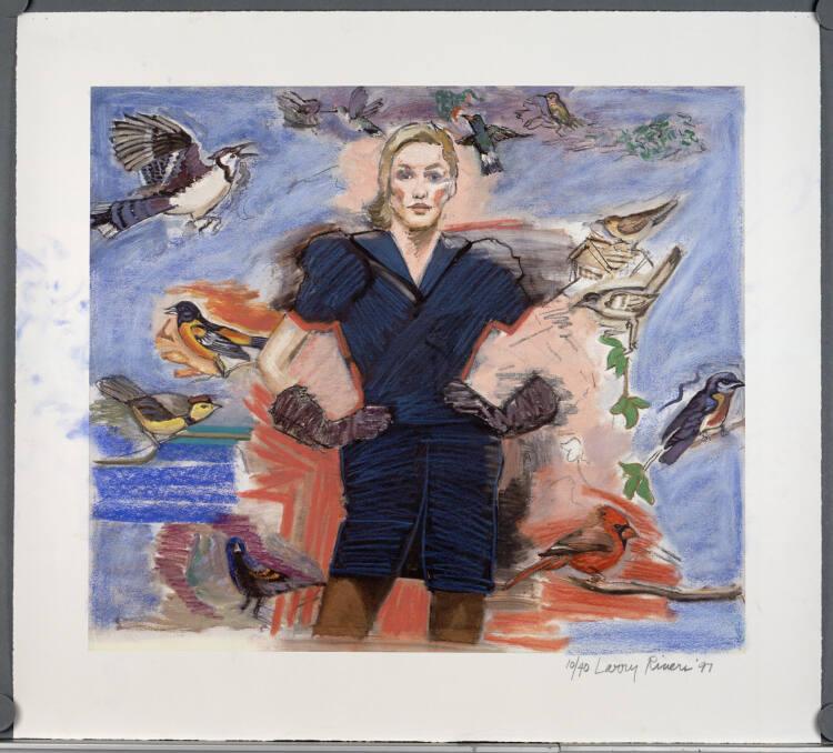 Larry Rivers, Fashion and the Birds, Inv. Nr.: DG2000/61