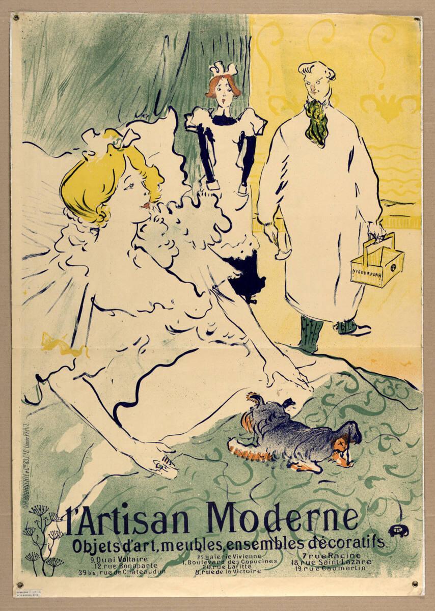 Henri de Toulouse-Lautrec, L´Artisan Moderne - Objets d´art, meubles, ensembles decoratifs, Inv…