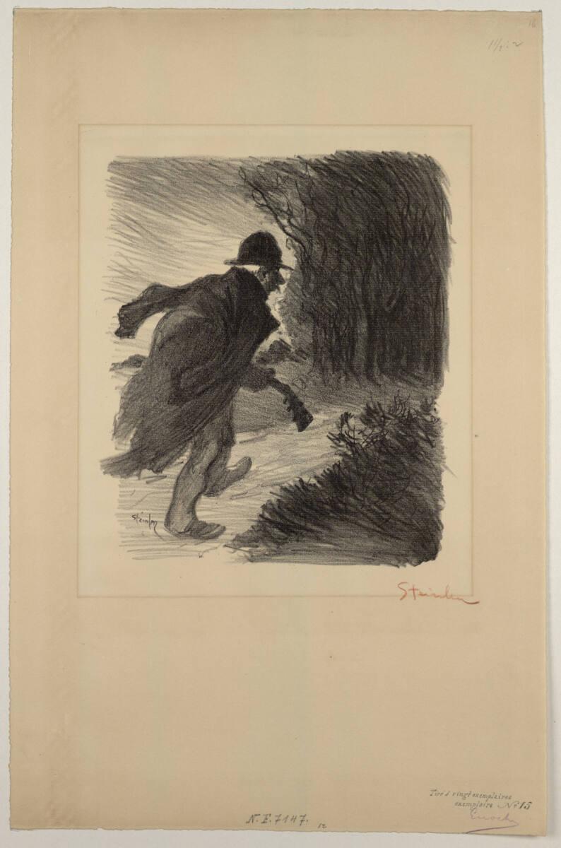 Théophile Alexandre Steinlen, Musikant, Inv. Nr.: DGNF7147