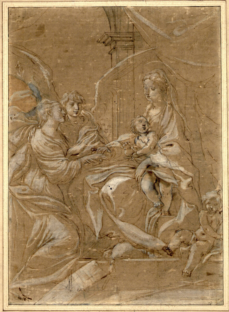 Vermählung der heiligen Katharina, Ludovico Carracci