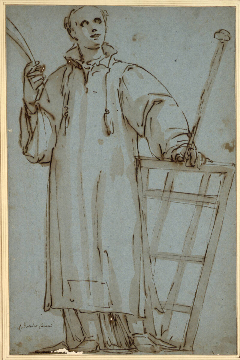 Der heilige Laurentius, Luca Cambiaso