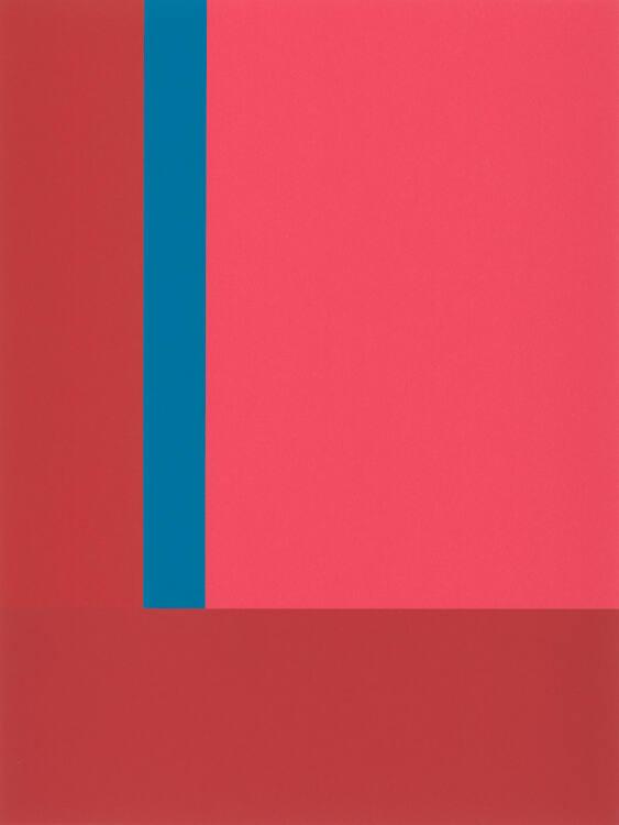 Oskar Putz, Abstrakte Komposition in Rot, Inv. Nr.: DG2005/10832/8