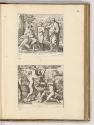 Druckgrafiken nach Raffael, Band IV., Gott gibt Adam Eva; Der Sündenfall, Inv. Nr.: HB10.4, HB1…