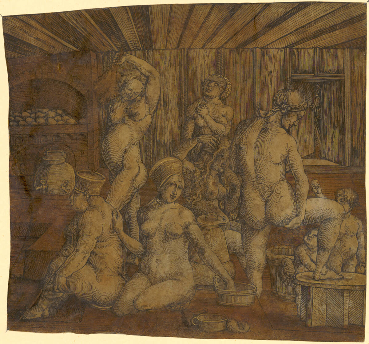Das Frauenbad, Hans Springinklee, c. 1512–1517