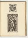 Druckgrafiken nach Polidoro da Caravaggio und Perino del Vaga, Apoll und Daphne; Apoll, Inv. Nr…