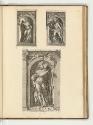 Druckgrafiken nach Polidoro da Caravaggio und Perino del Vaga, Saturn; Pluto, Inv. Nr.: HB12, H…