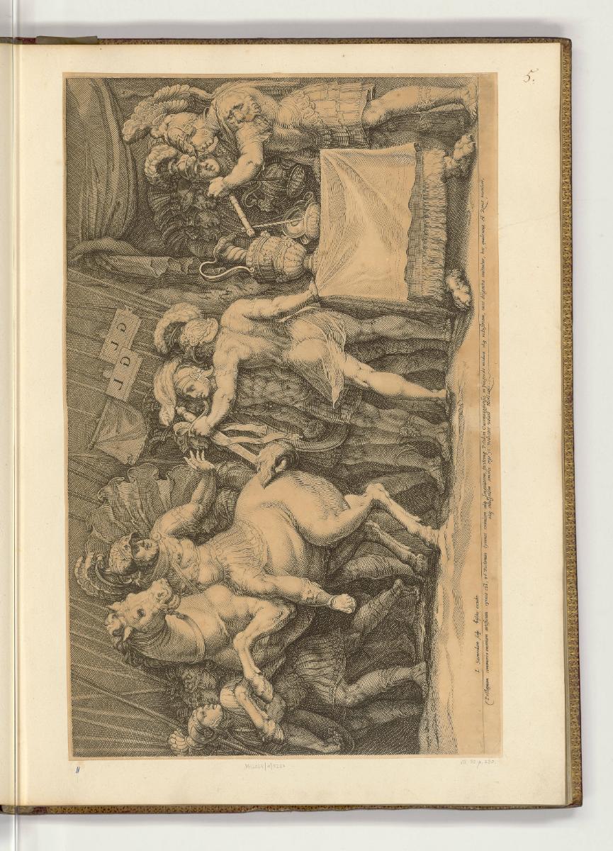 Druckgrafiken nach Polidoro da Caravaggio und Perino del Vaga, Marcus Furius Camillus kommt in …
