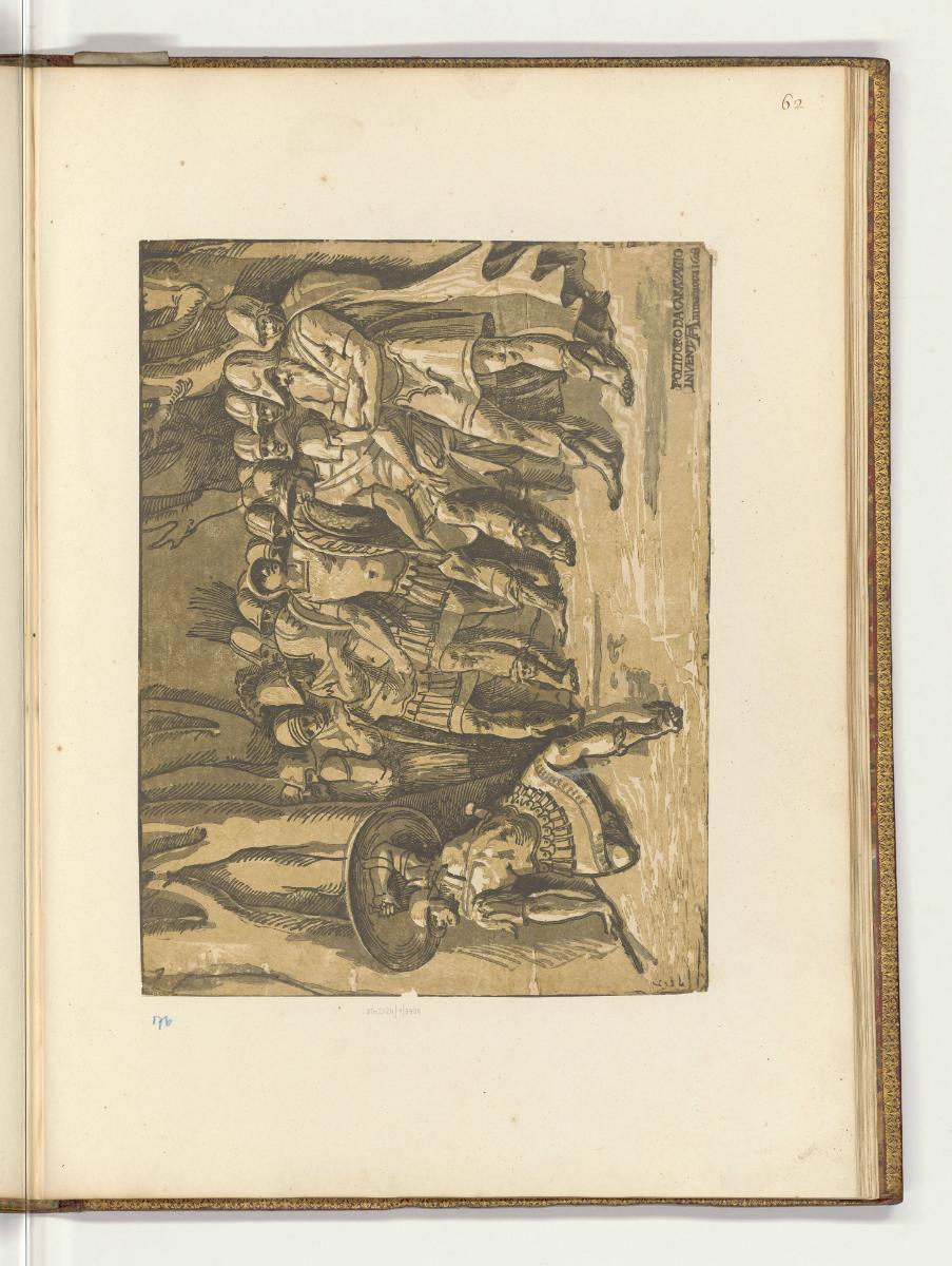 Druckgrafiken nach Polidoro da Caravaggio und Perino del Vaga, Tod des Ajax, Inv. Nr.: HB12, HB…