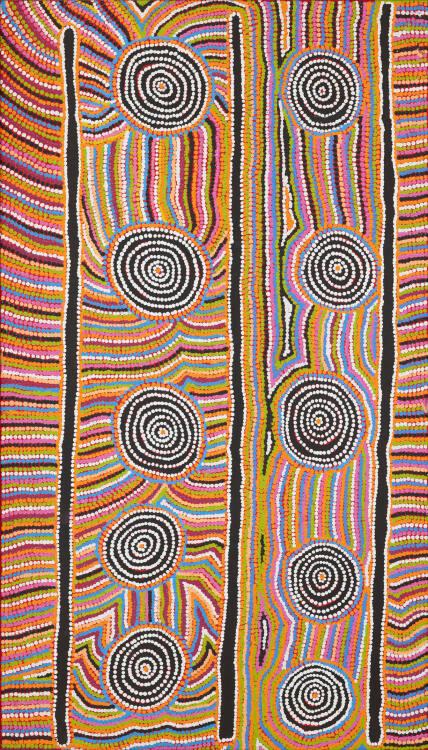 Maggie Napaljarri Ross, Miinypa Jukurrpa, Inv. Nr.: GE440