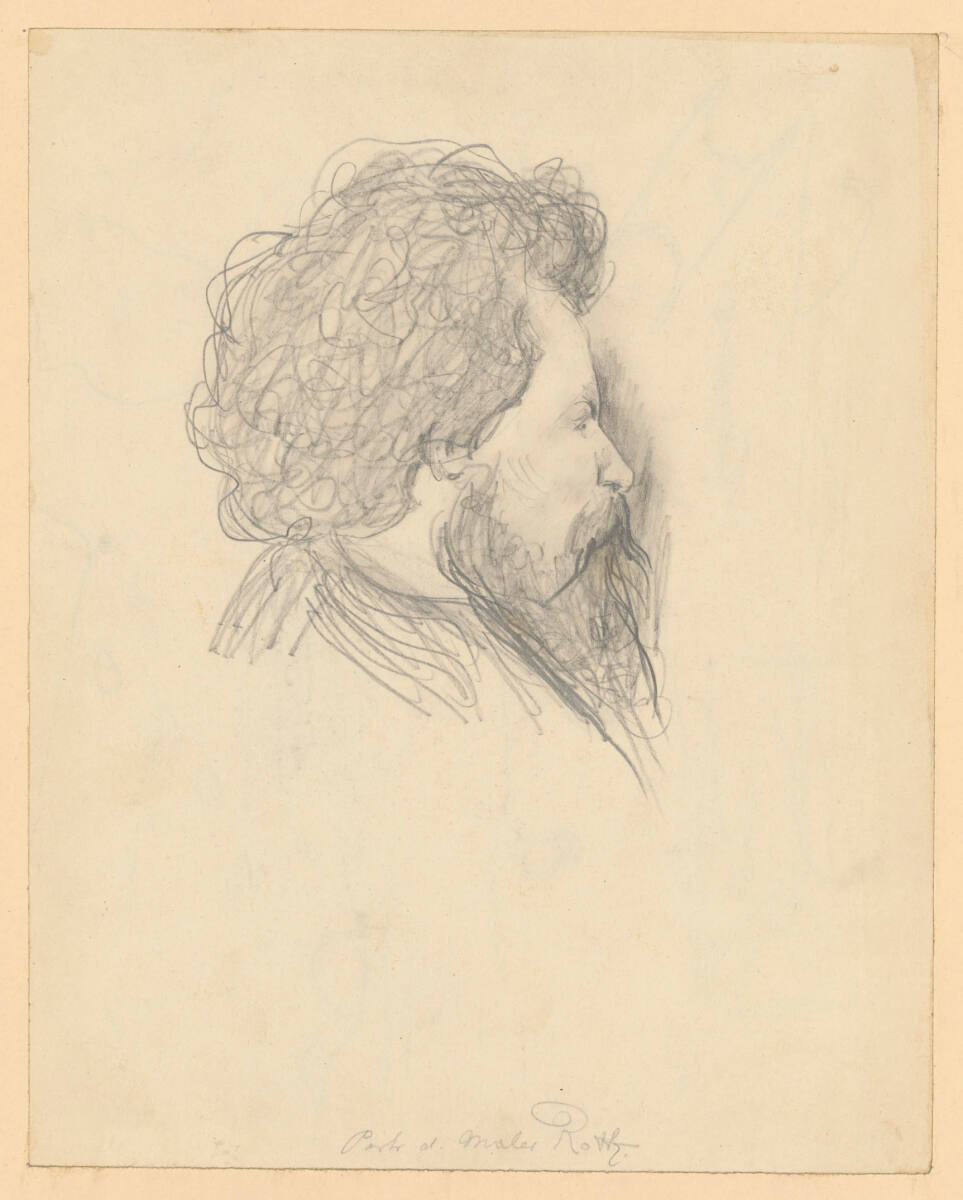 Anonym, Maler August Roth