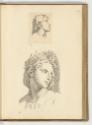 Druckgrafiken nach Raffael, Band VII., Kopfstudie, Inv. Nr.: HB10.7, HB10.7/43