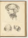 Druckgrafiken nach Raffael, Band VII., Kopfstudie, Inv. Nr.: HB10.7, HB10.7/47