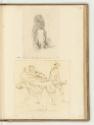 Druckgrafiken nach Raffael, Band VII., Faltenstudie; Tod des Adonis (Skizze), Inv. Nr.: HB10.7,…
