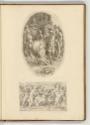 Druckgrafiken nach Francesco Primaticcio, Band I., Zähmung des Bukephalos; Kämpfende Putti, Inv…