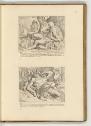 Druckgrafiken nach Francesco Primaticcio, Band I., Ulysses auf der Insel des Polyphem; Die Blen…
