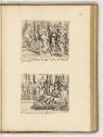 Druckgrafiken nach Francesco Primaticcio, Band I., Ulysses und Penelope in ihrem Palast, von ei…