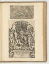 Druckgrafiken nach Francesco Primaticcio, Band I., Nymphe mit Reiher; Jupiter umgeben von diver…