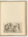 Druckgrafiken nach Francesco Primaticcio, Band I., Blinder Amor auf einem Esel mit Satyrn, Inv.…