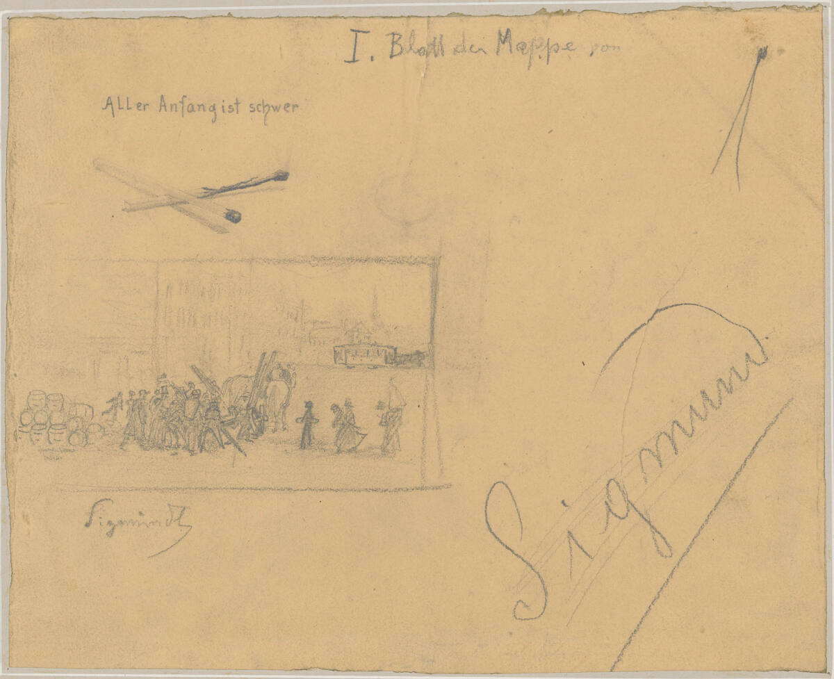 Aller Anfang ist schwer, Ludwig Sigmundt, 1888-11-29