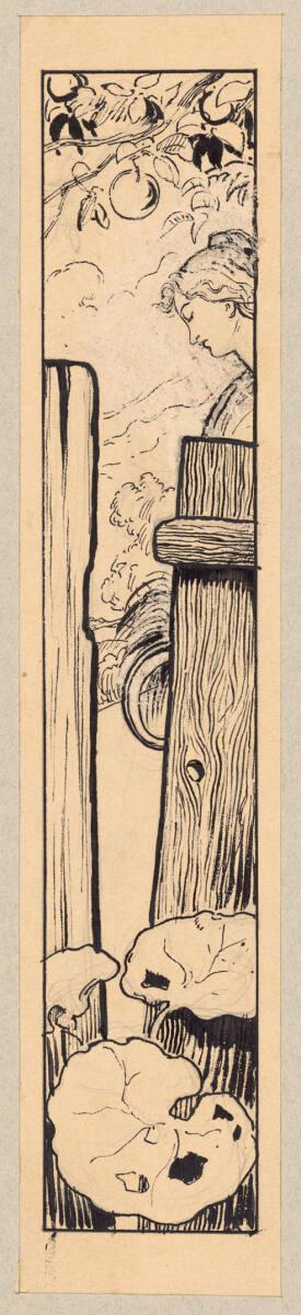 Karl Müller, Mädchen mit Sichel, Inv. Nr.: 19441