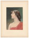 Eduard Kasparides, Frauenbildnis nach links, Inv. Nr.: 41814/4