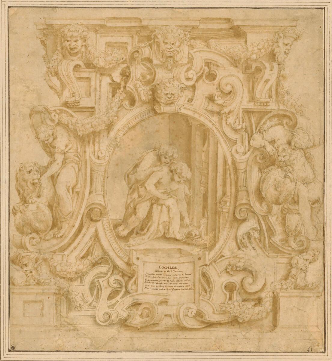 Lelio Orsi da Novellara, Die Fabel von der singenden Muschel, Inv. Nr.: 2729