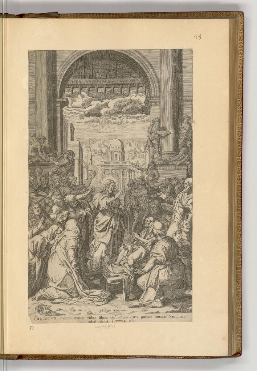 Druckgrafiken nach Cavaliere d'Arpino, Taddeo und Federico Zuccari, Pomarancio, Antonio Circign…