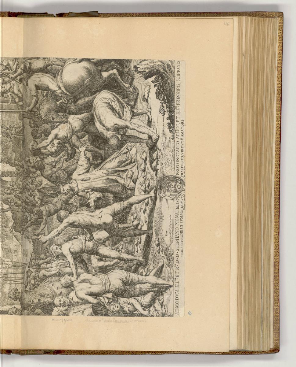 Druckgrafiken nach Cavaliere d'Arpino, Taddeo und Federico Zuccari, Pomarancio, Antonio Circign…
