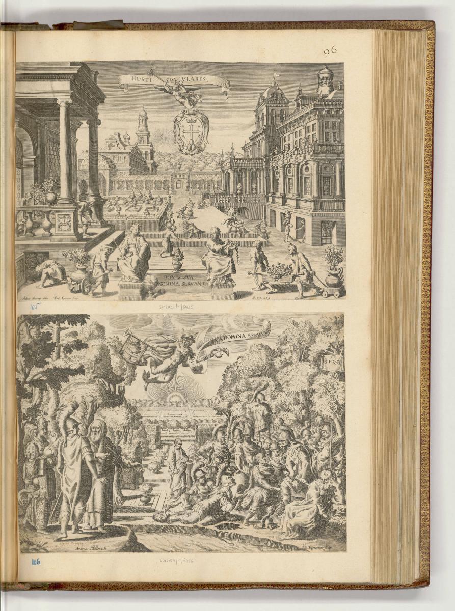 Druckgrafiken nach Cavaliere d'Arpino, Taddeo und Federico Zuccari, Pomarancio, Antonio Circign…