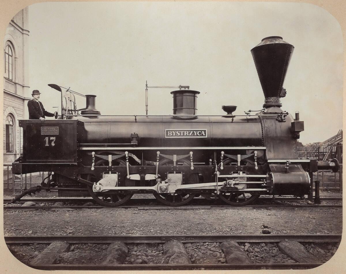 Adolf Schoon von Corbitzthal, Lemberg-Czernowitzer Eisenbahn: Locomotive IV. Cathegorie. System…