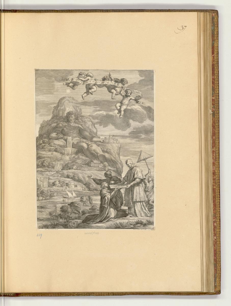 Druckgrafiken nach Pietro da Cortona und Ciro Ferri, Band II., Alexander der Große als monument…