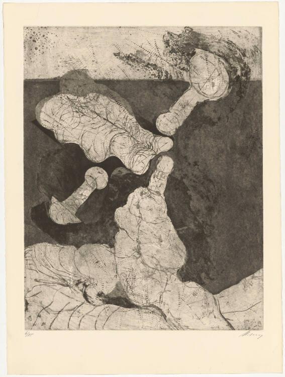 Rudolf Hoflehner, Figuren im Raum I, Inv. Nr.: DG2021/42