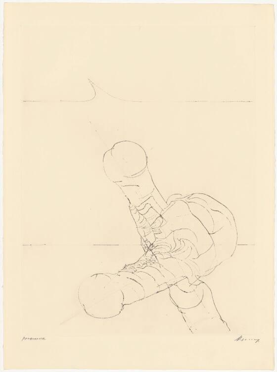 Rudolf Hoflehner, Schreitende Figur, Inv. Nr.: DG2021/74