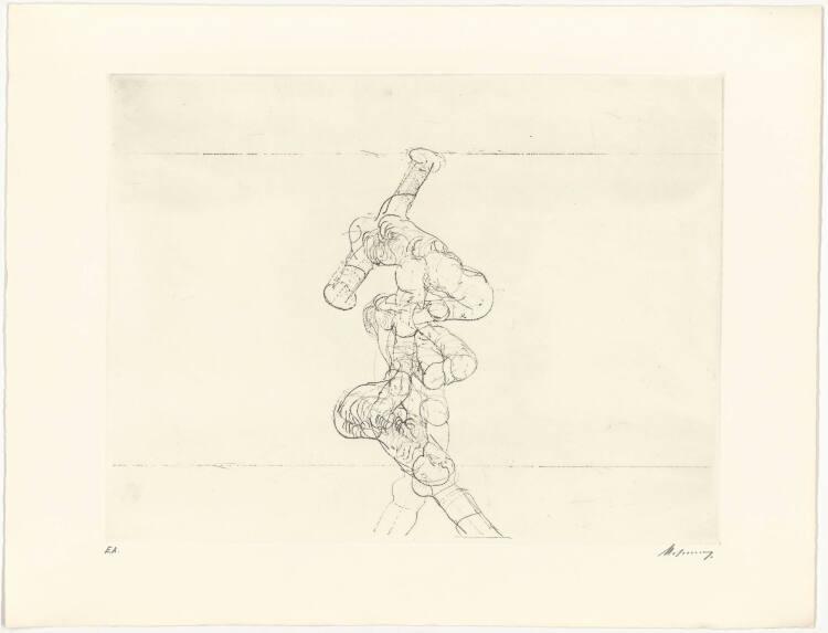 Rudolf Hoflehner, Figuren im Raum VIII, Inv. Nr.: DG2021/80