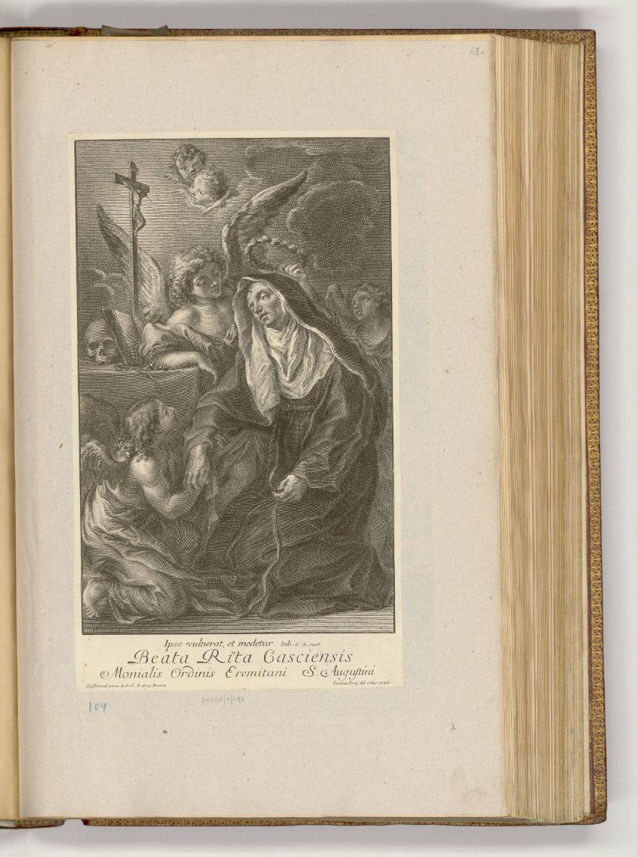 Druckgrafiken nach italienischen Werken des 16. und 17. Jahrhunderts, Beata Rita Gasciensis, In…