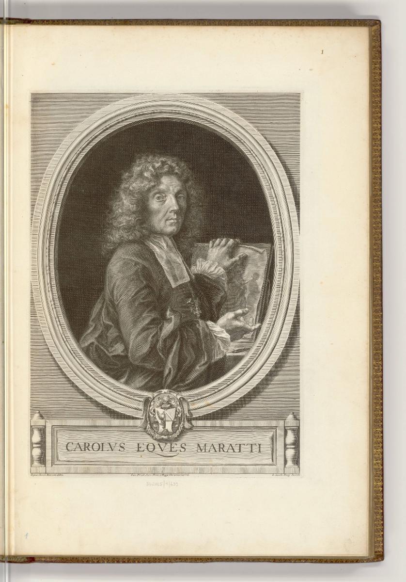 Druckgrafiken nach Carlo Maratta, Carolus Eques Maratti, Inv. Nr.: HB17, HB17/1