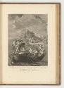 Druckgrafiken nach Carlo Maratta, Allegorie mit Chronos und fünf Personen in einem Boot, Inv. N…