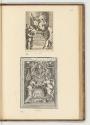 Druckgrafiken nach Carlo Maratta, Leben des Toribio de Mogrovejo (Titelblatt); Allegorie mit Po…