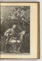 Druckgrafiken nach Carlo Maratta, Verkündigung des Herrn (rechter Teil), Inv. Nr.: HB17, HB17/1…