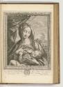 Druckgrafiken nach Carlo Maratta, Maria mit Kind, Inv. Nr.: HB17, HB17/45